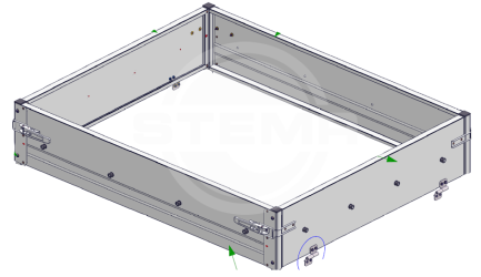 Bordwandaufsatz 26 cm hoch für Mini 350 / 750
