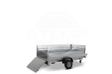 Gitterbordwandaufsatz 66 cm hoch für Kippanhänger MU.T